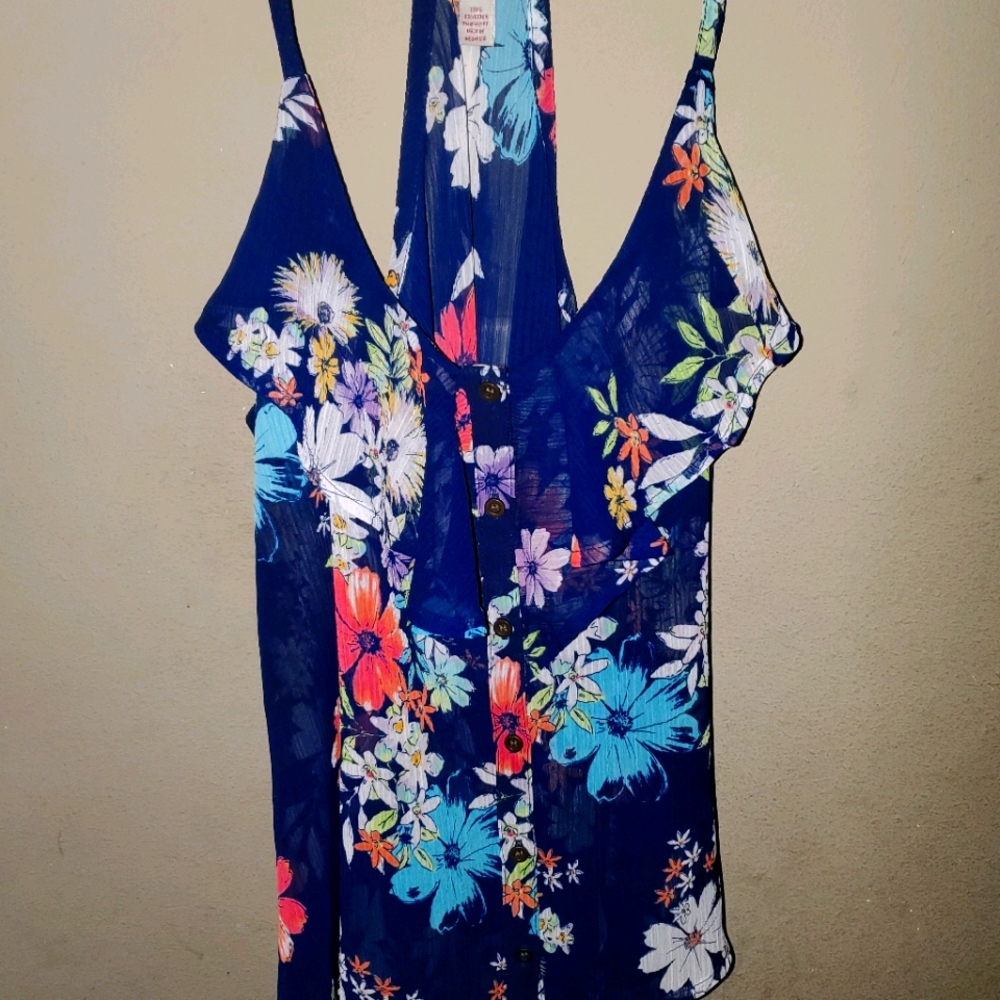 Colorful floral print camisole - Picture 1 of 4